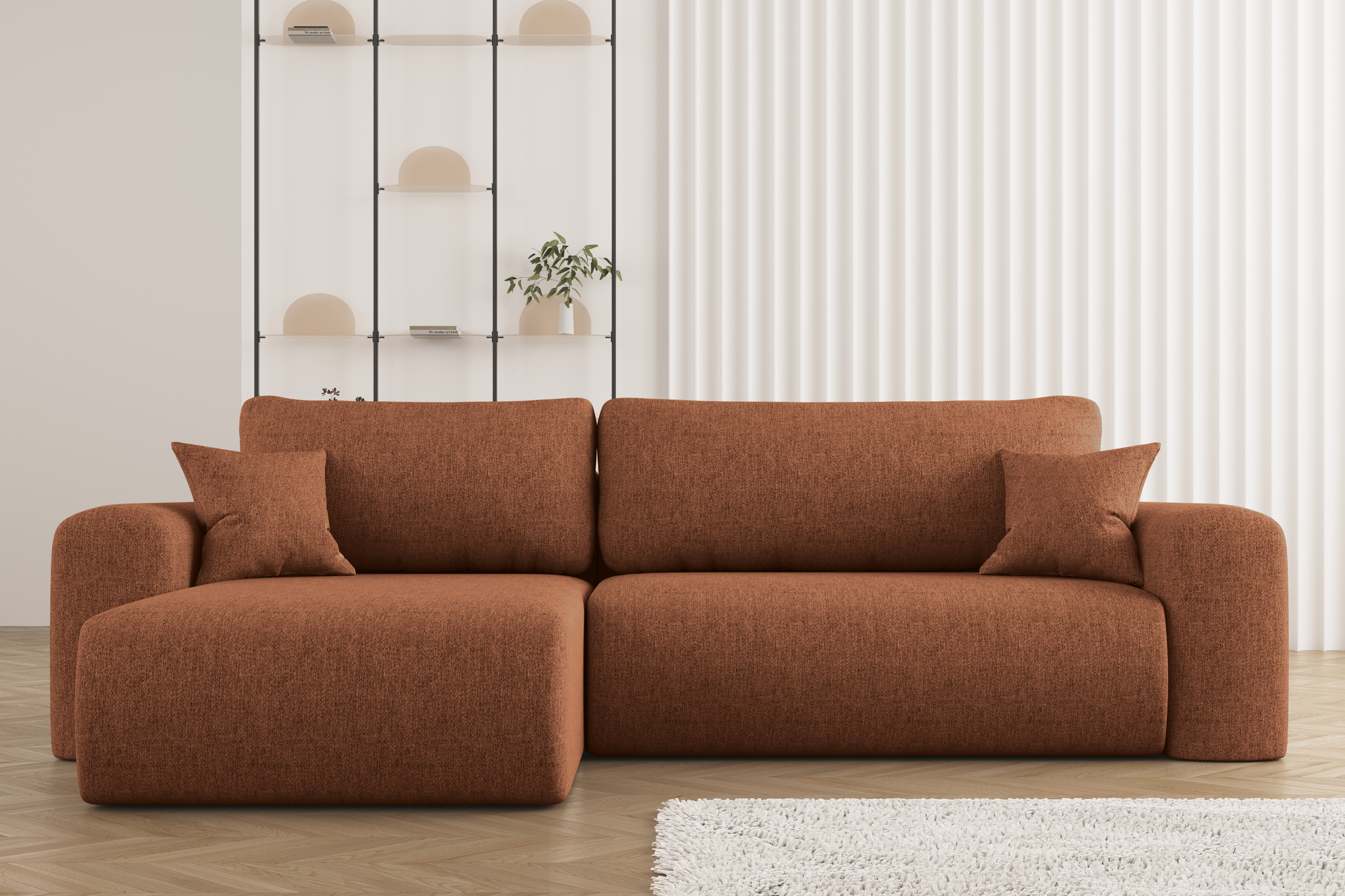 Capri L Ecksofa Neve Stoff 52